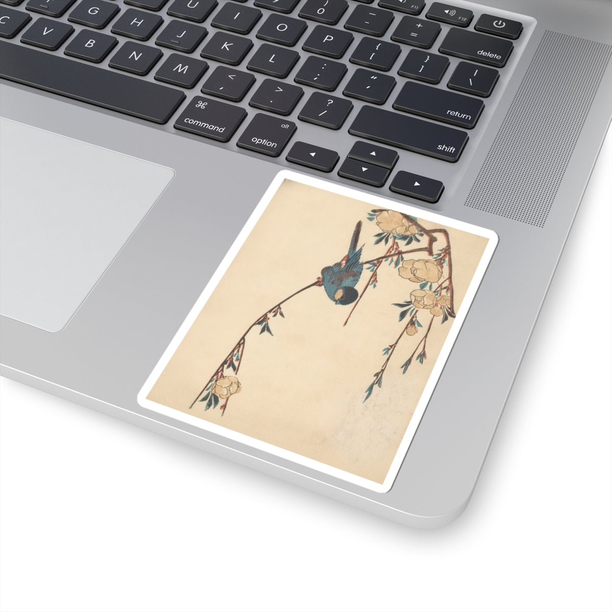 Botanical — Weeping Cherry — Kiss-Cut Sticker
