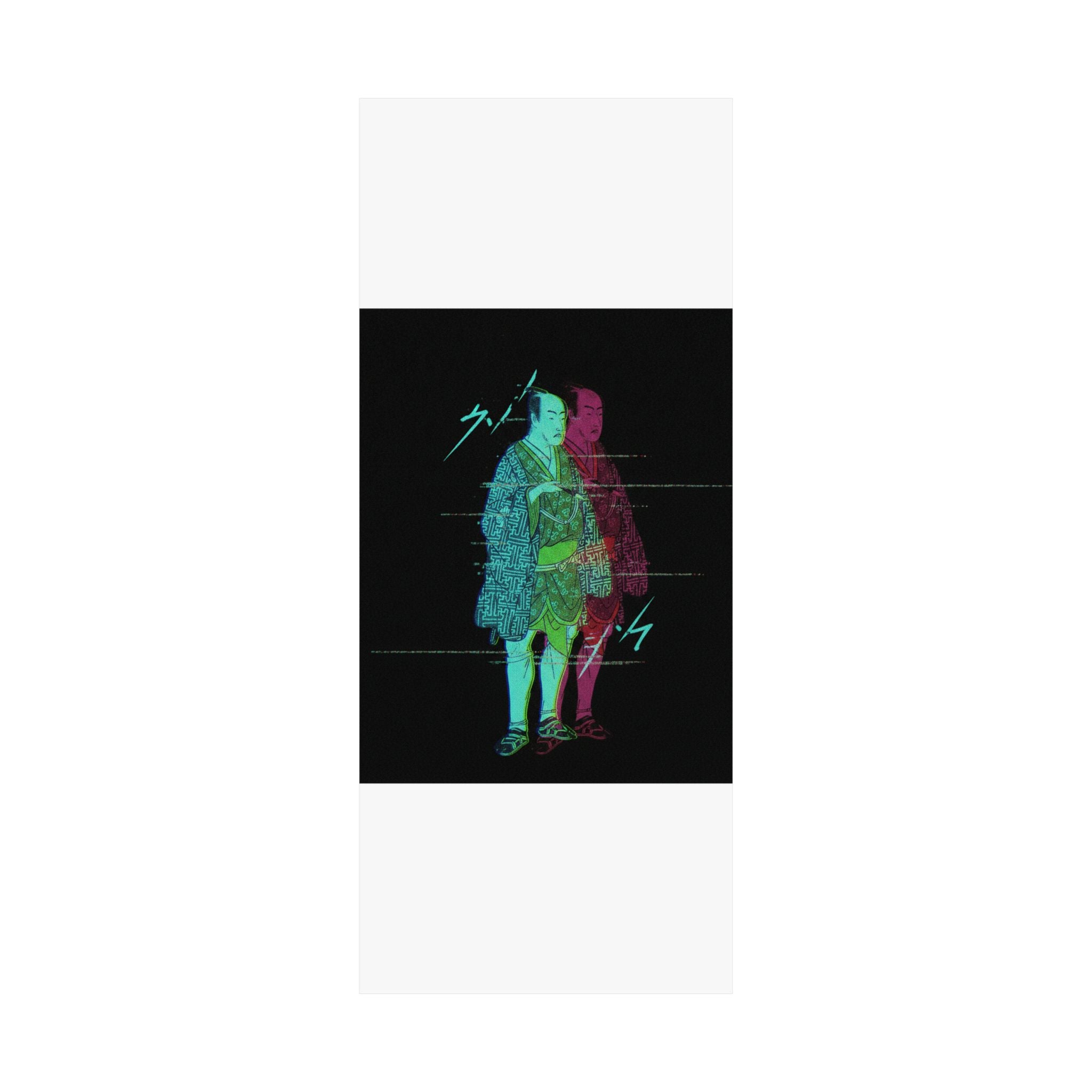Glitch Culture — The Fourth Matsumoto Koshiro As A Man Dressed In A Short Kimono — Matte Poster