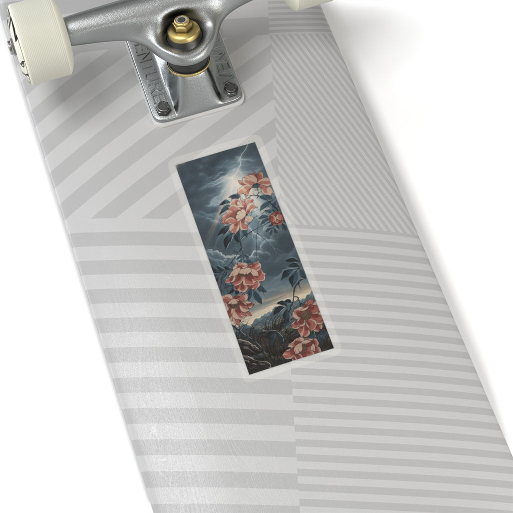 Dramatic Storm — Rose — Kiss-Cut Sticker