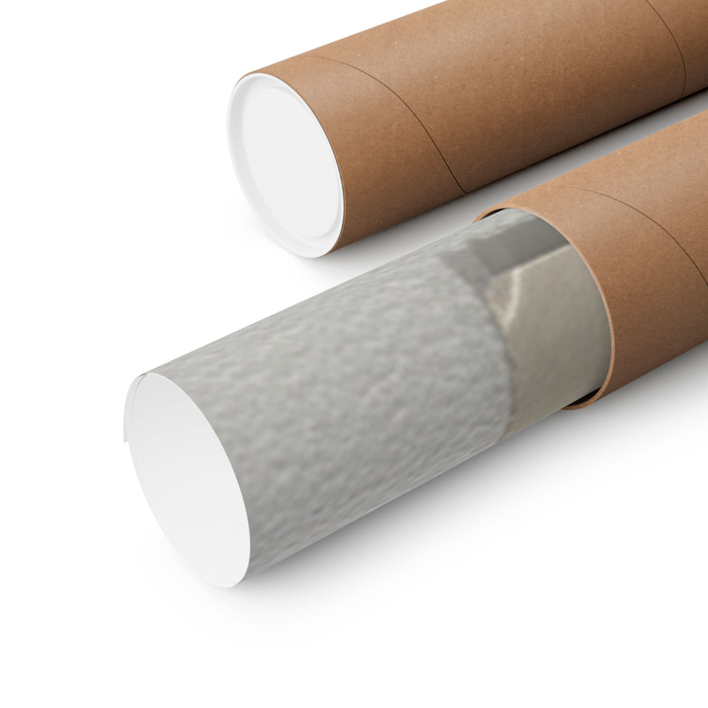 Watercolor — Young Woman Making Her Toilet — Matte Poster