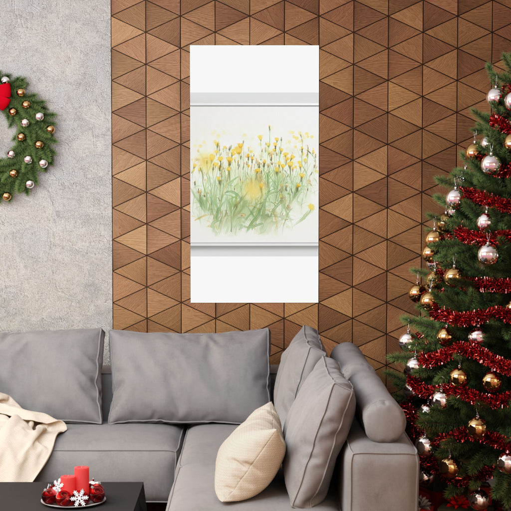 Watercolor — Flower — Matte Poster