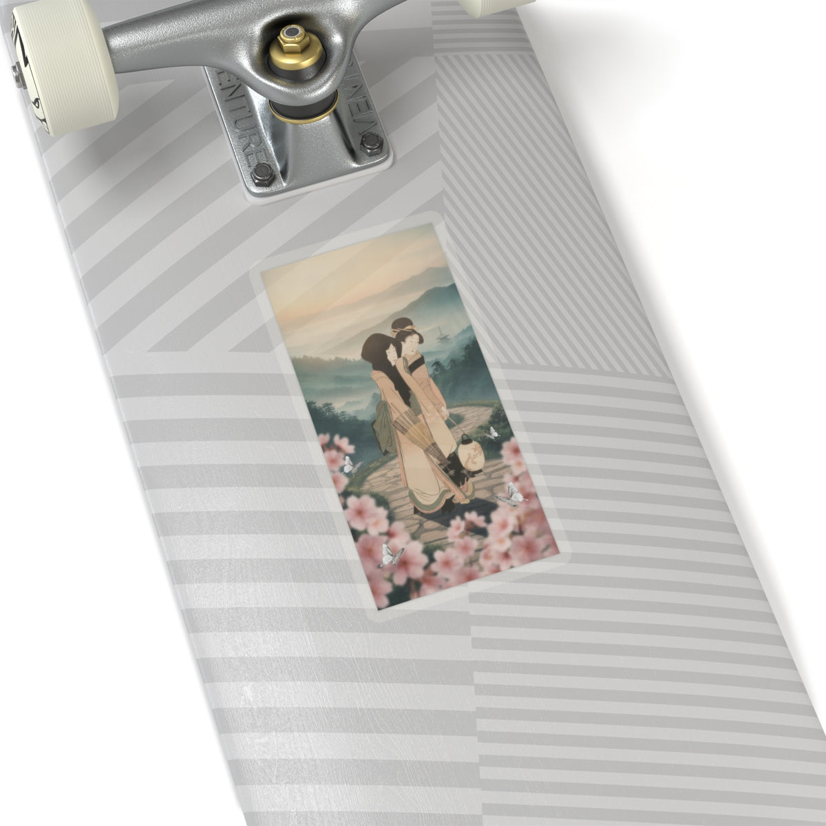 Scenic Nature — “Geisha” From The Series Three Amusements Of Contemporary Beauties (Tōsei Bijin  — Kiss-Cut Sticker