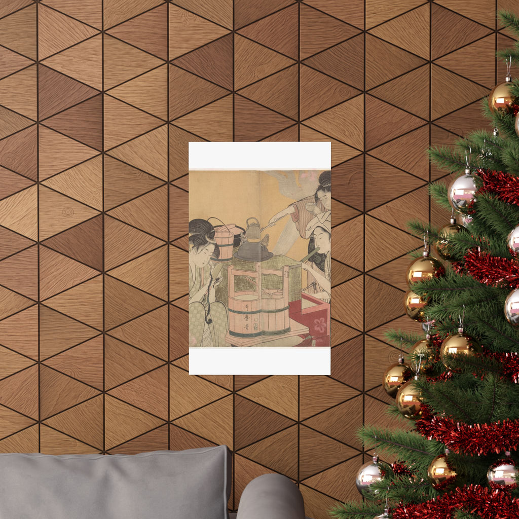 Southern Sunset — Kitchen Scene — Matte Poster