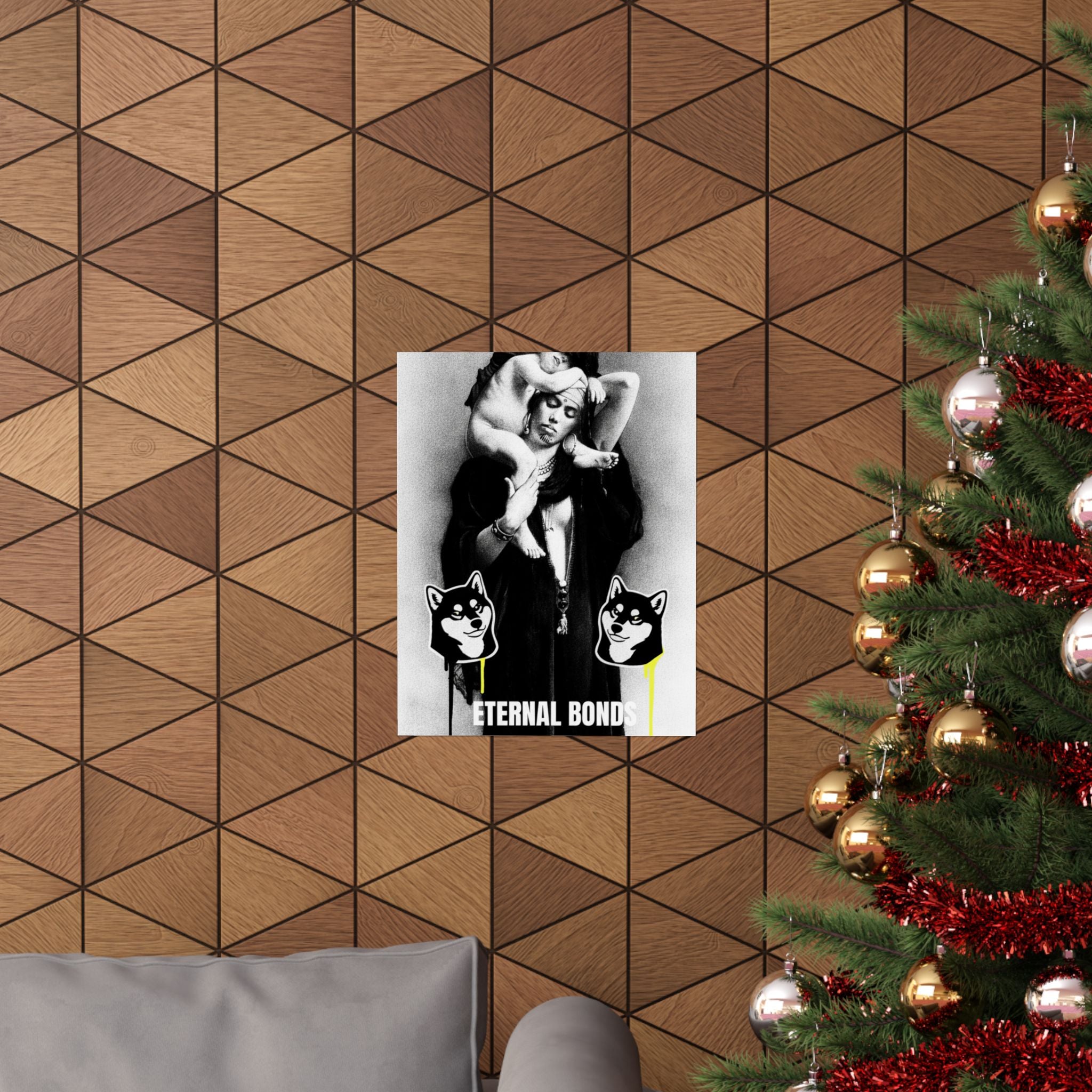 Streetwear Collage — Person — Matte Poster