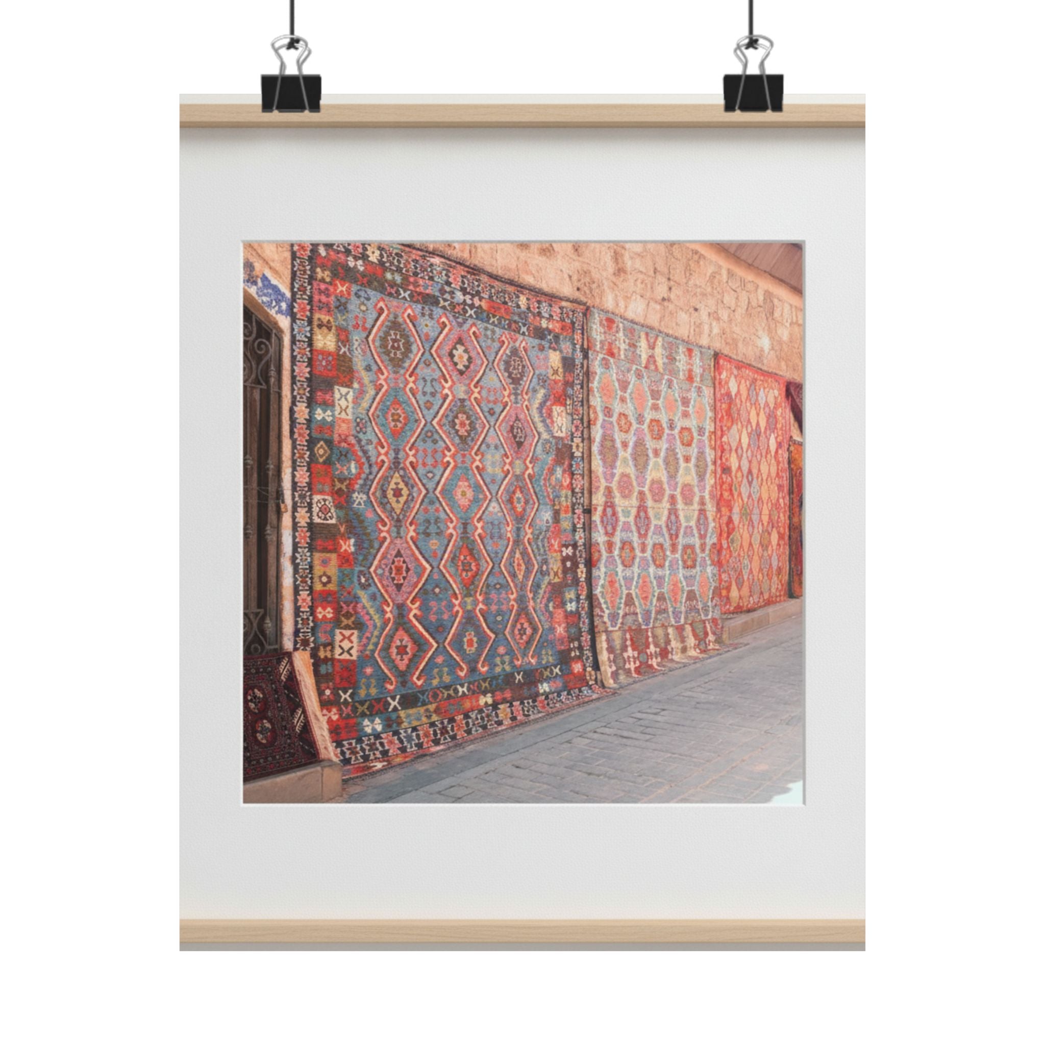 Watercolor — Rug — Matte Poster