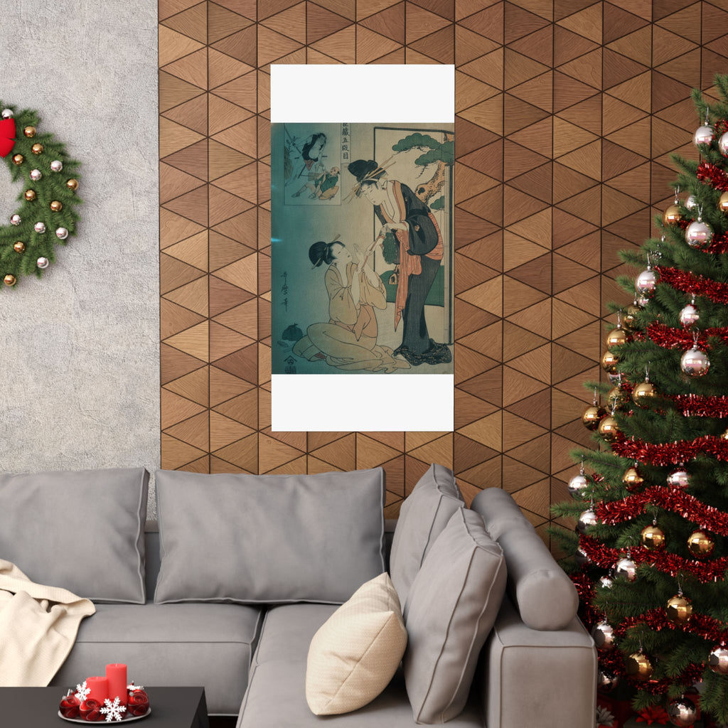 Cinematic — A Woman Snatching A Bag Of Sweetmeats From Her Mother — Matte Poster