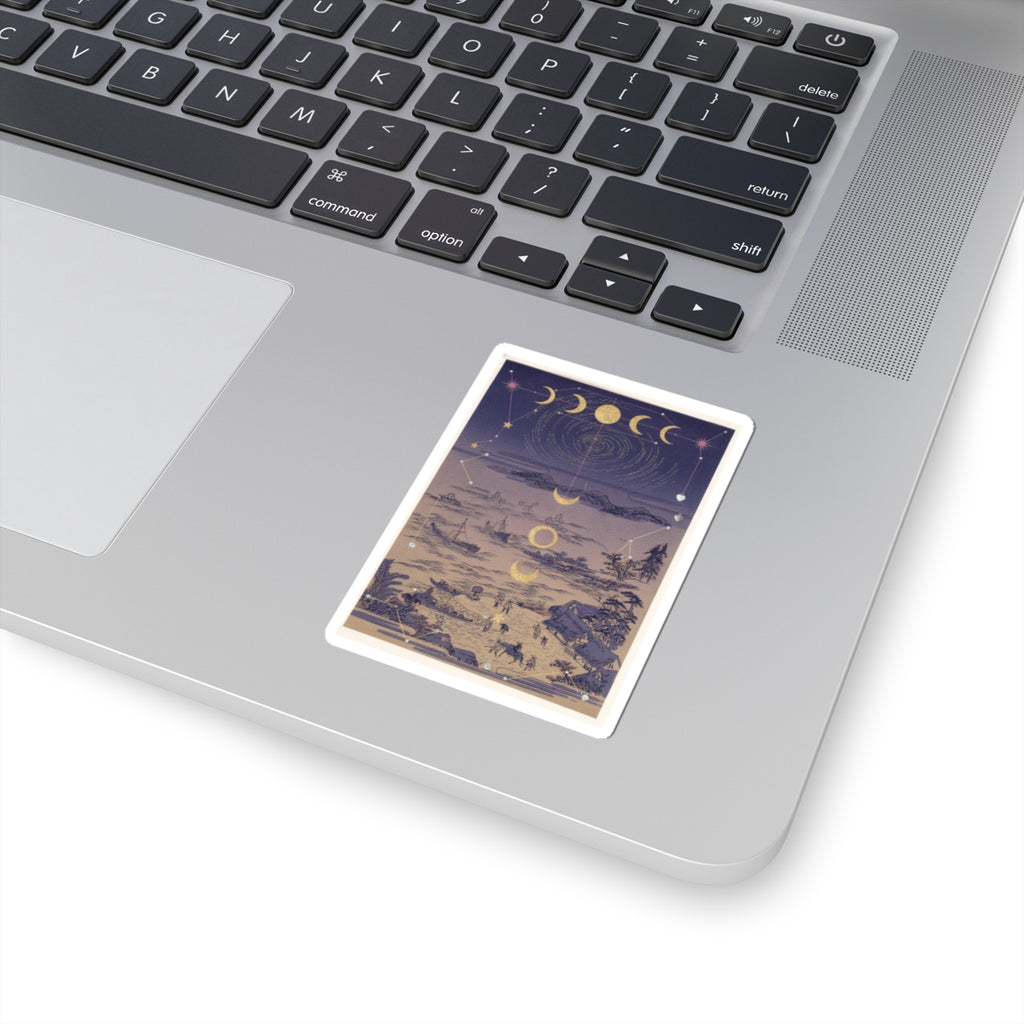 Celestial — Sails Returning To Yahashi — Kiss-Cut Sticker