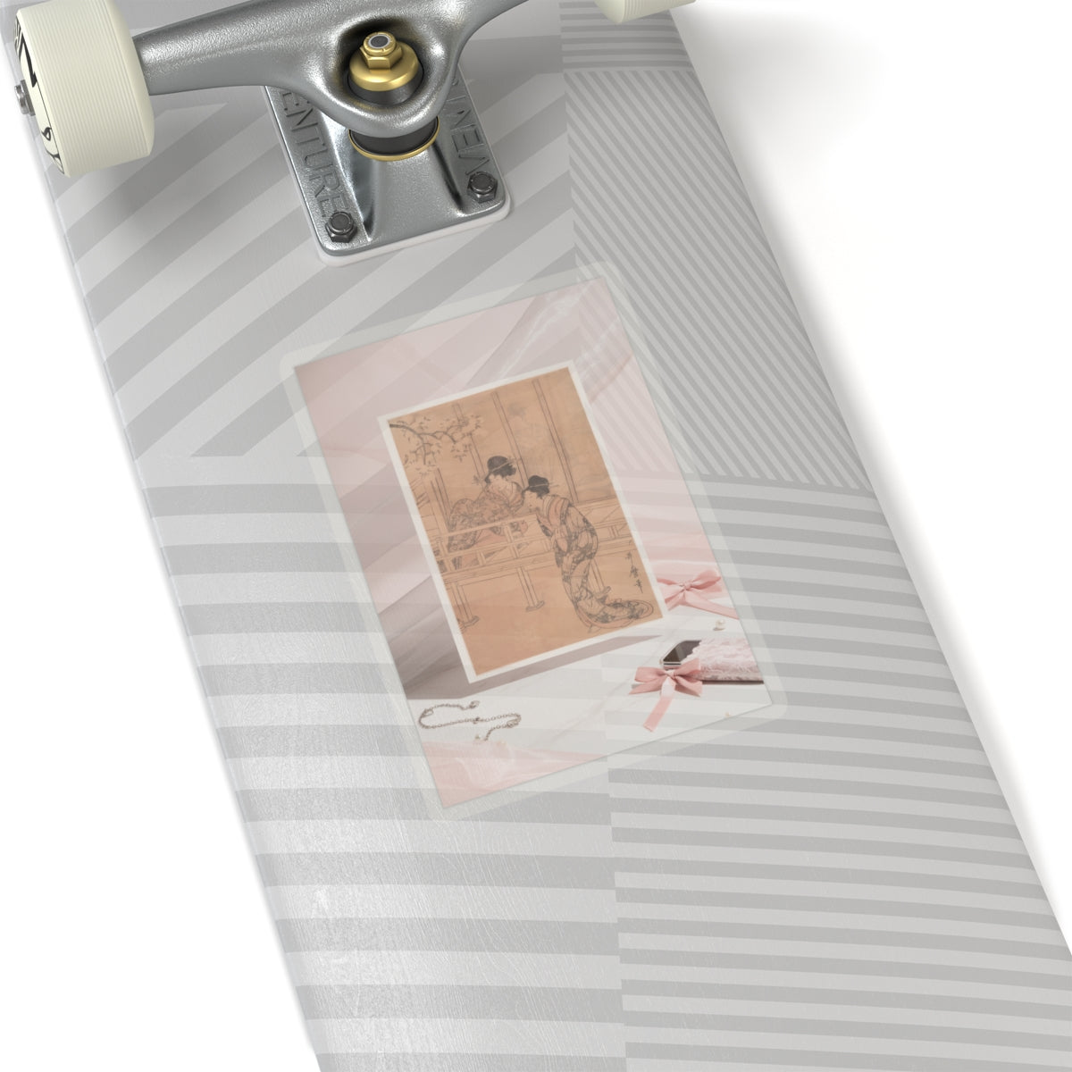 Product Marketing — The Lady Of Rokujo Being Visited By The Princess Aoi — Kiss-Cut Sticker
