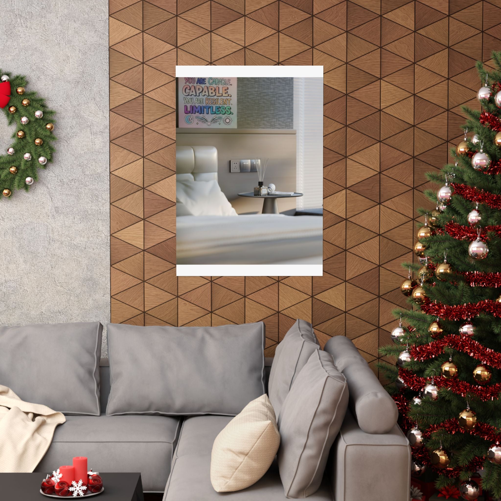 Affirmation — Bedroom — Matte Poster