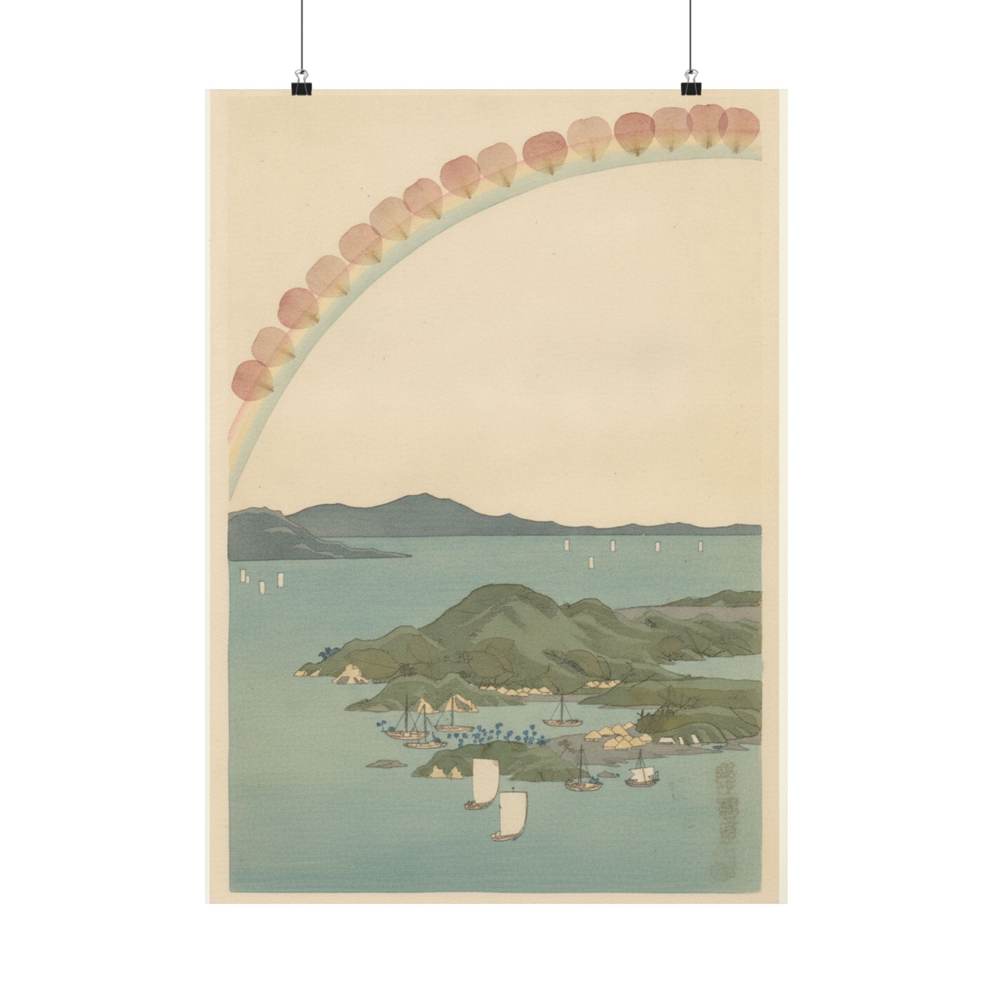 Botanical — Tsushima Kaigan Yubare — Matte Poster