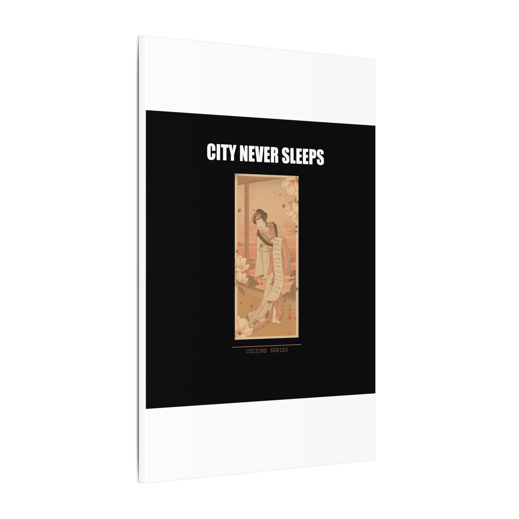 STREET CERTIFIED | The Second Yamashito Kinsaku As A Courtesan Standing In A Room — Matte Canvas