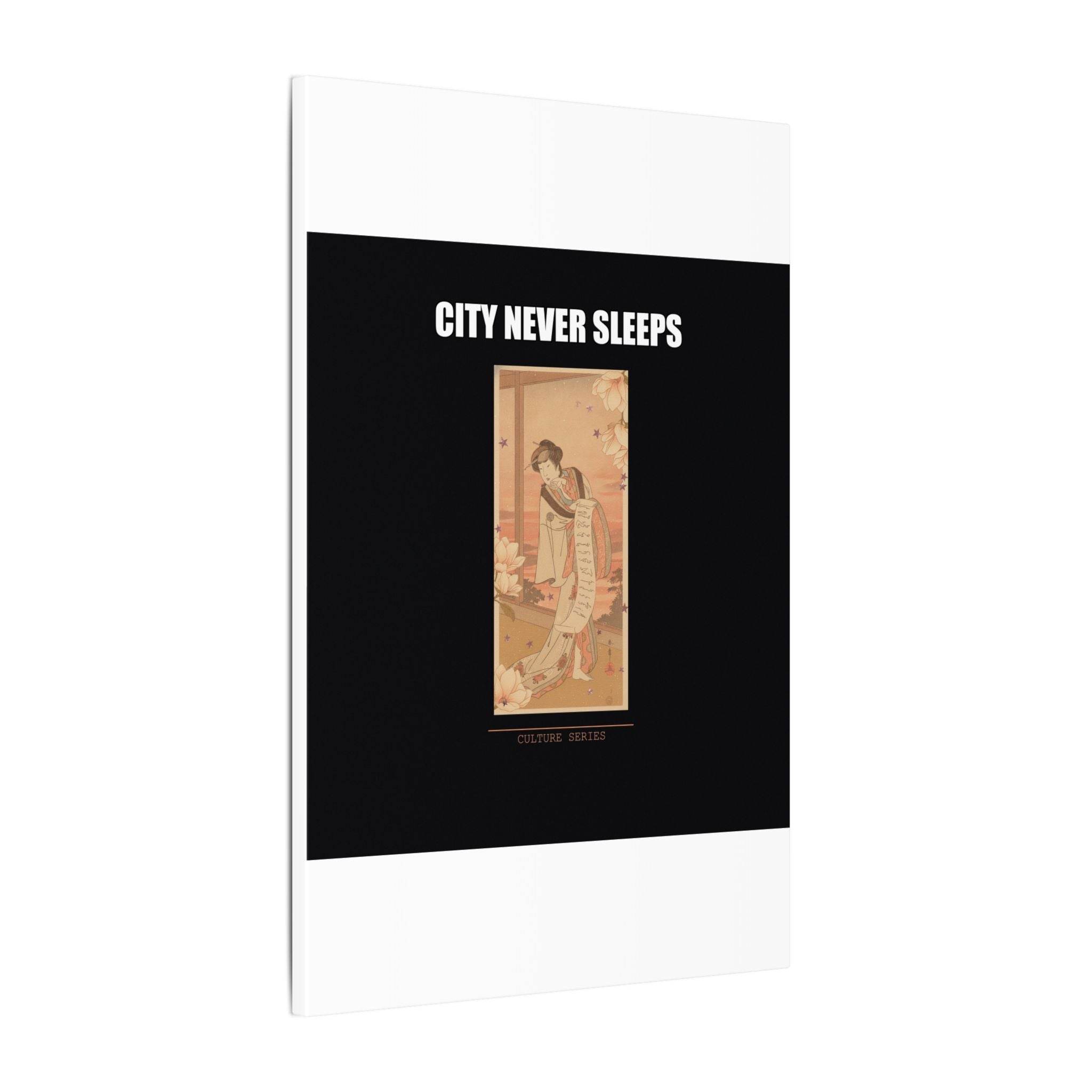 STREET CERTIFIED | The Second Yamashito Kinsaku As A Courtesan Standing In A Room — Matte Canvas