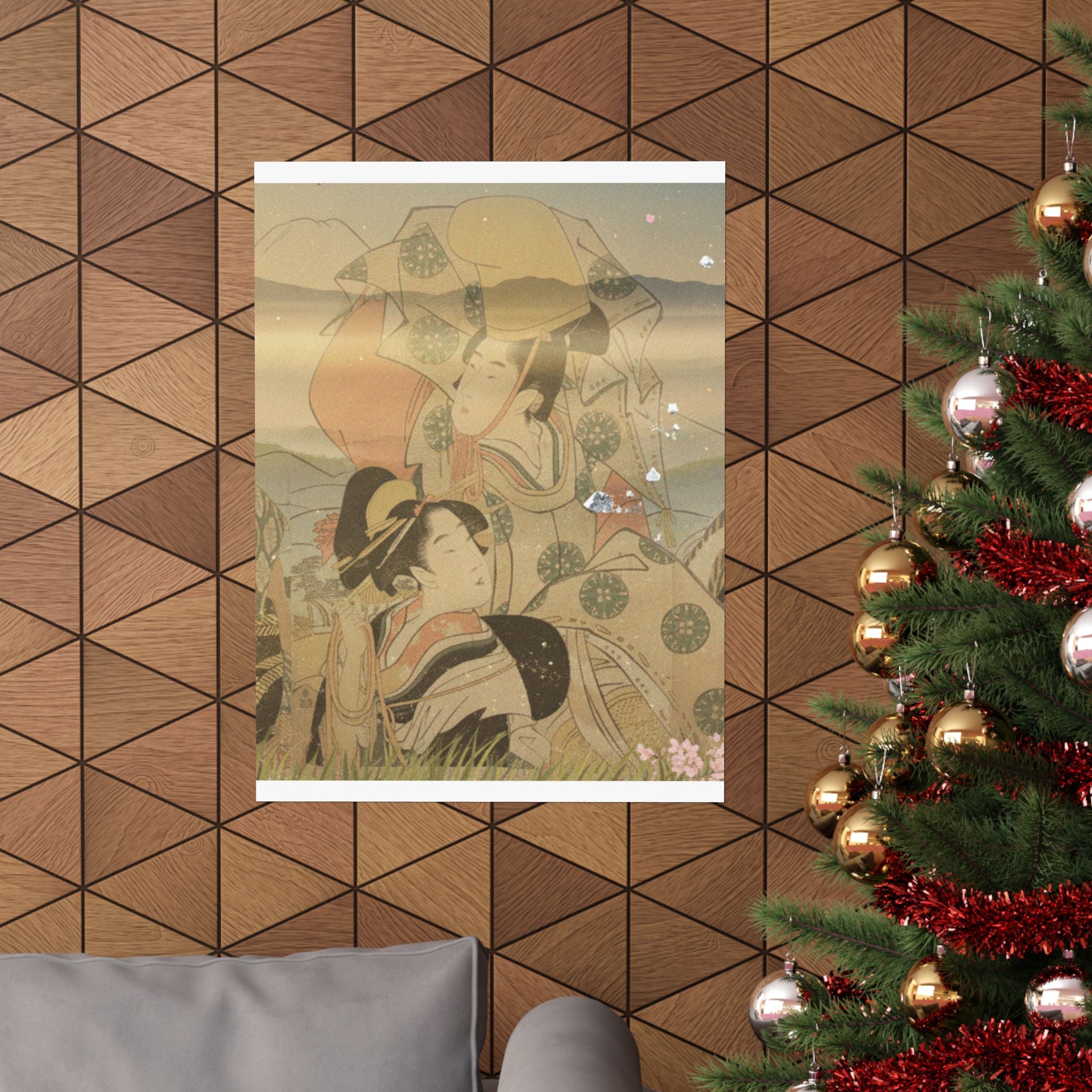 Scenic Nature — Narihira'S Journey To The East — Matte Poster