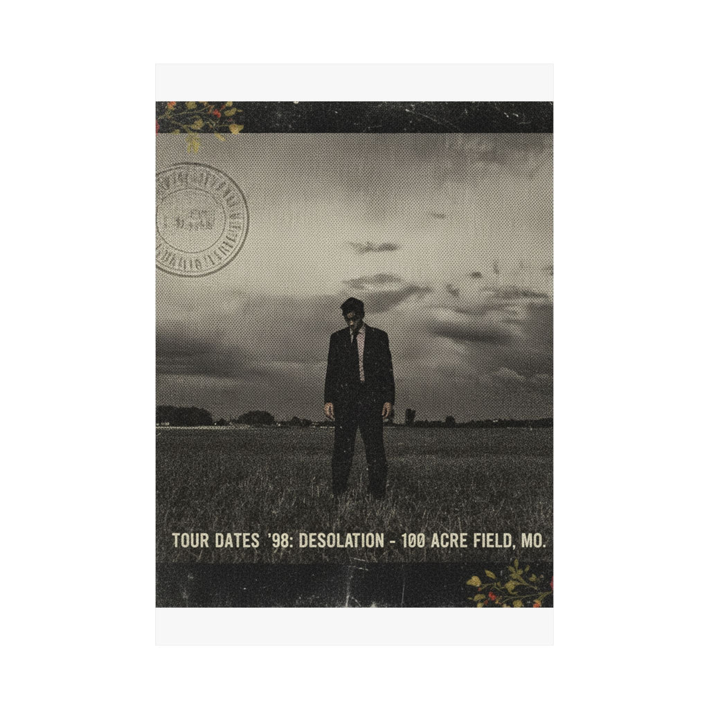 Desolation '98 Tour Vintage Bootleg Field Poster
