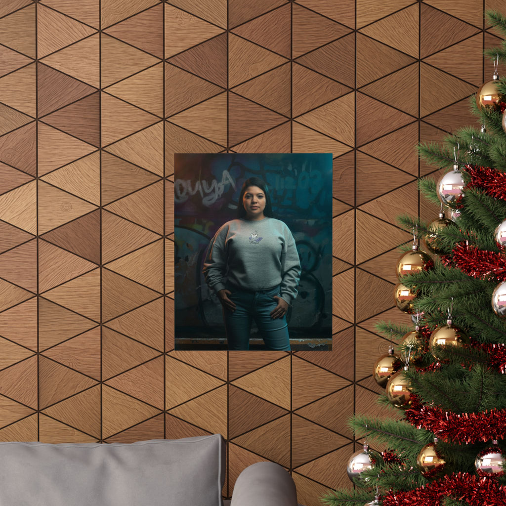 Cinematic — Person — Matte Poster