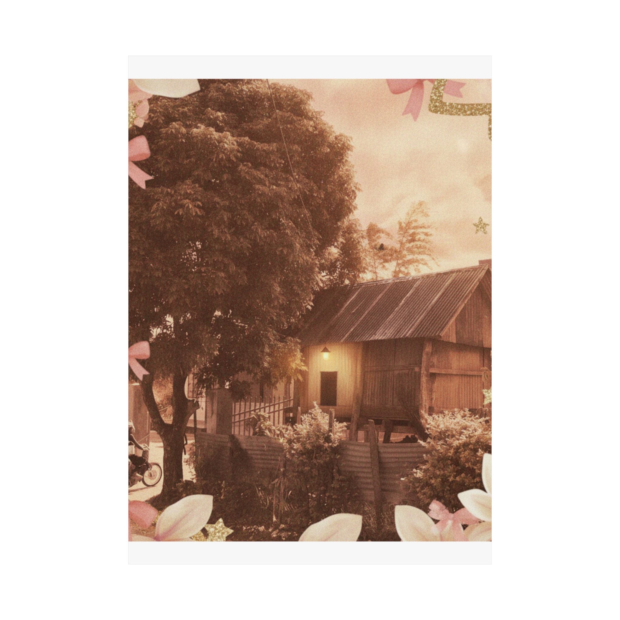 Southern Sunset — House — Matte Poster