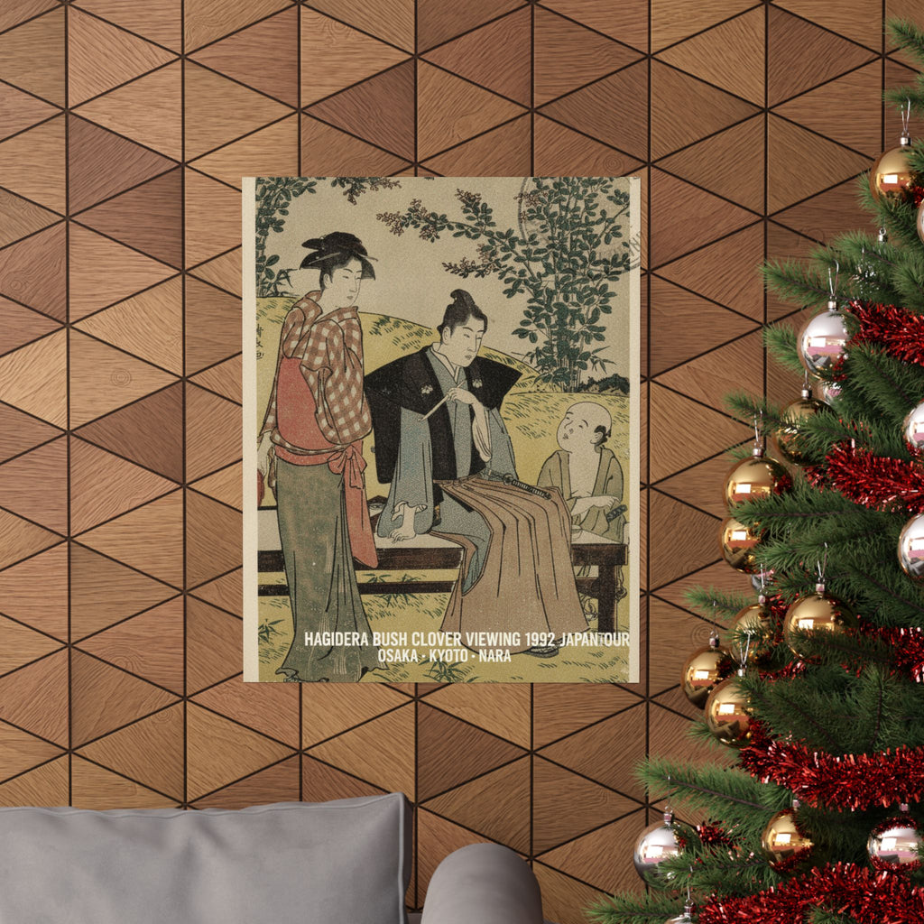 Vintage Bootleg — Viewing The Bush Clover At Hagidera — Matte Poster