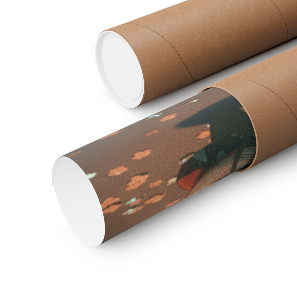 Cinematic — Courtesan And New Year Decoration — Matte Poster