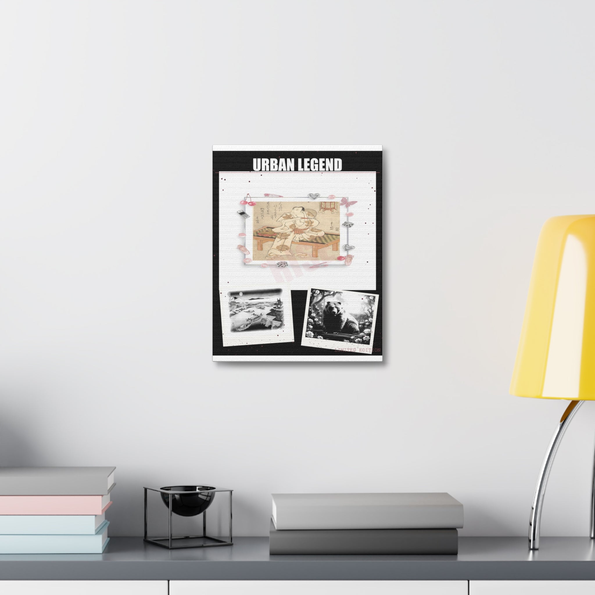 Clothing Collage Wall Art canvas print — product view 13
