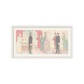 Watercolor — Illustration Of The Empress Visiting A Field Hospital [In Hiroshima] (Yasen Byōi — Kiss-Cut Sticker
