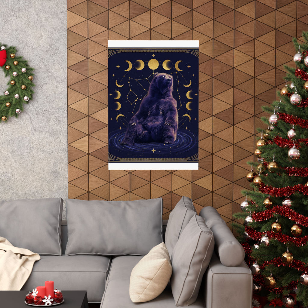 Celestial — Bear — Matte Poster