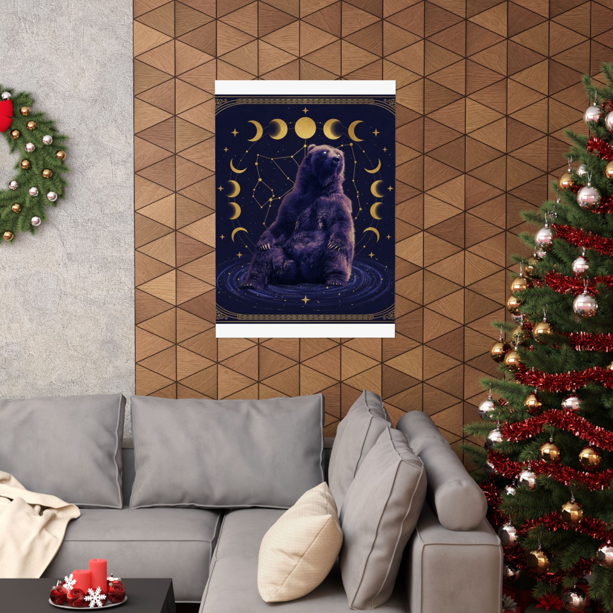 Celestial — Bear — Matte Poster