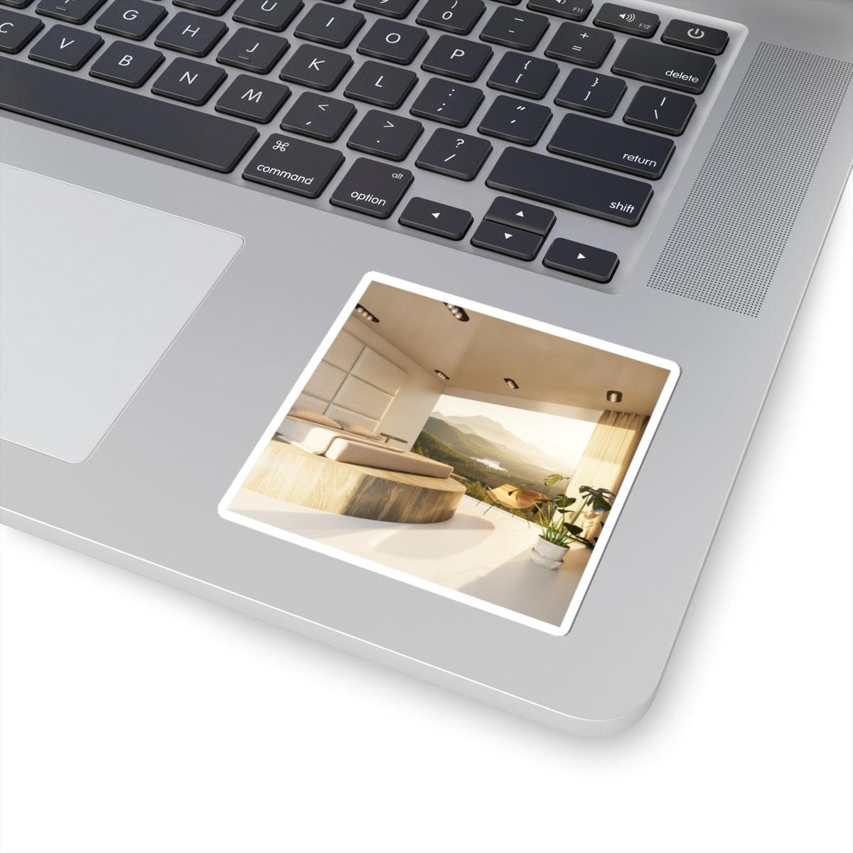 Scenic Nature — Bedroom — Kiss-Cut Sticker