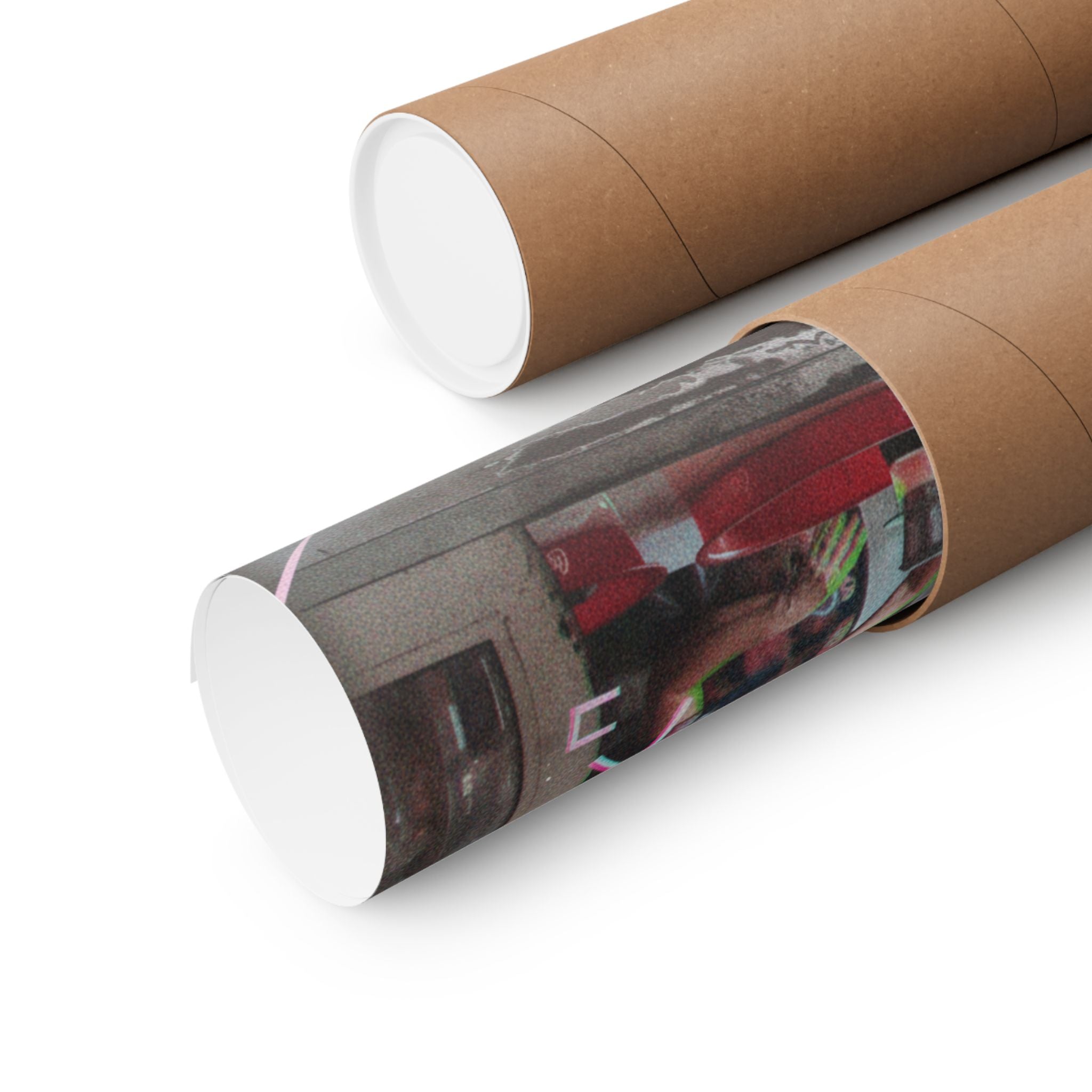 Glitch Culture — Person — Matte Poster