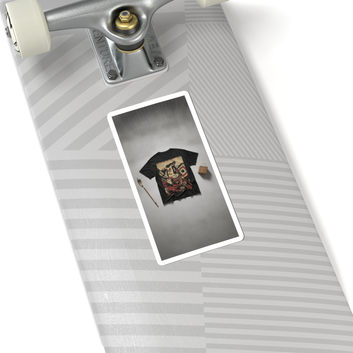 Product Marketing — An Actor Portrait (Wears A Danjuro Mon) — Kiss-Cut Sticker