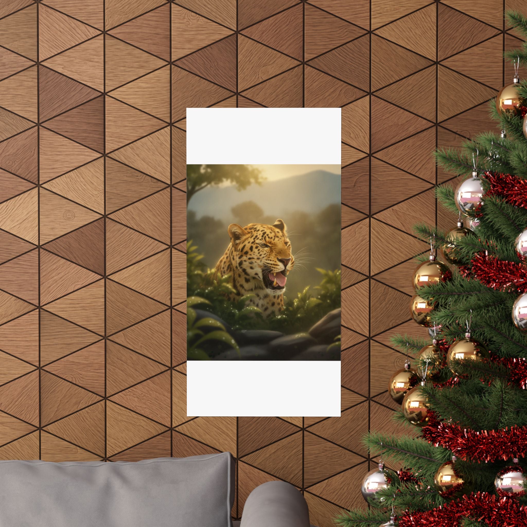 Scenic Nature — Leopard — Matte Poster