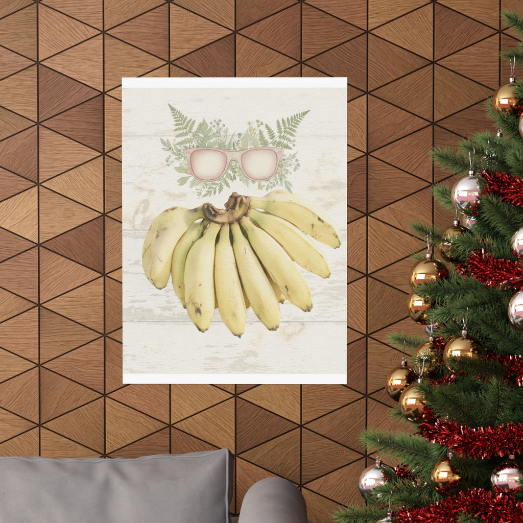 Botanical — Bananas — Matte Poster