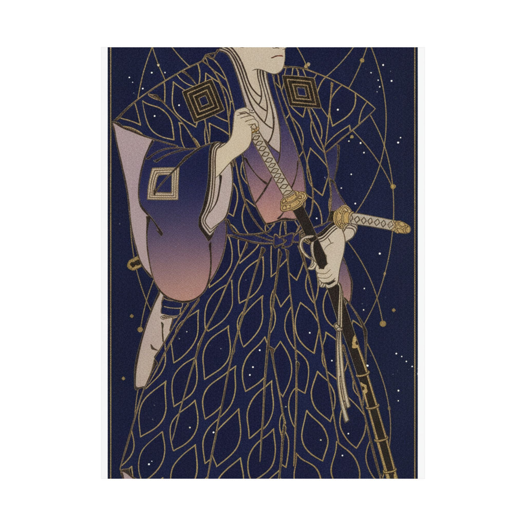 Celestial — Ichikawa Danjuro Vi As Funa Bansaku,Son Of Fuwa Banzayemon — Matte Poster
