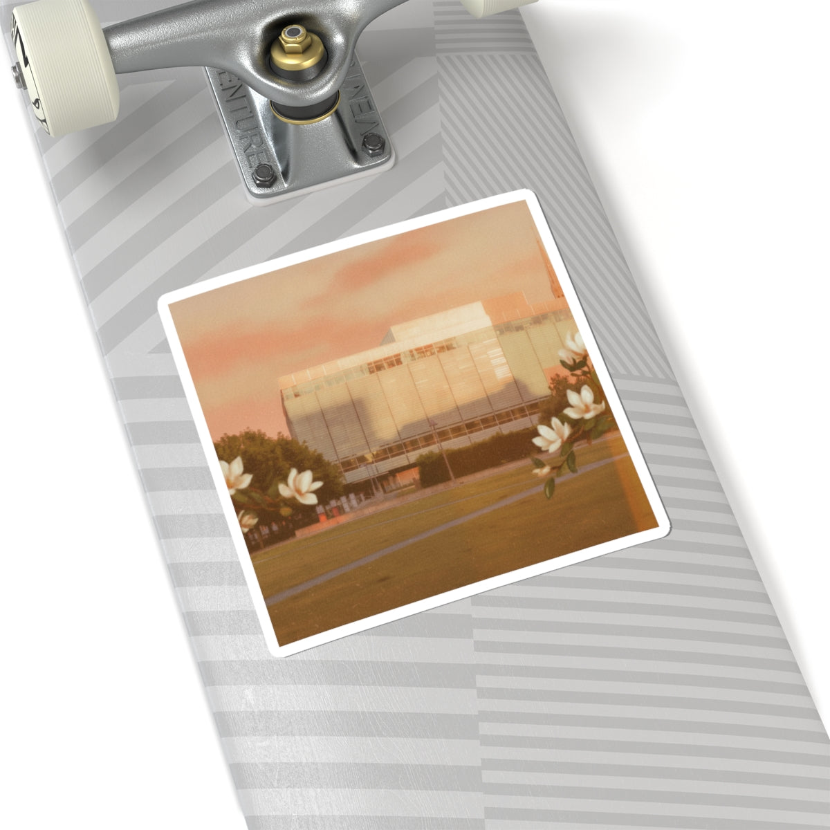 Southern Sunset kiss-cut sticker — product view 23