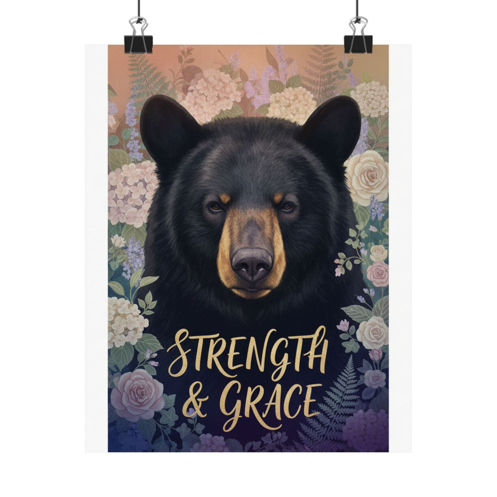 Affirmation — Bear — Matte Poster