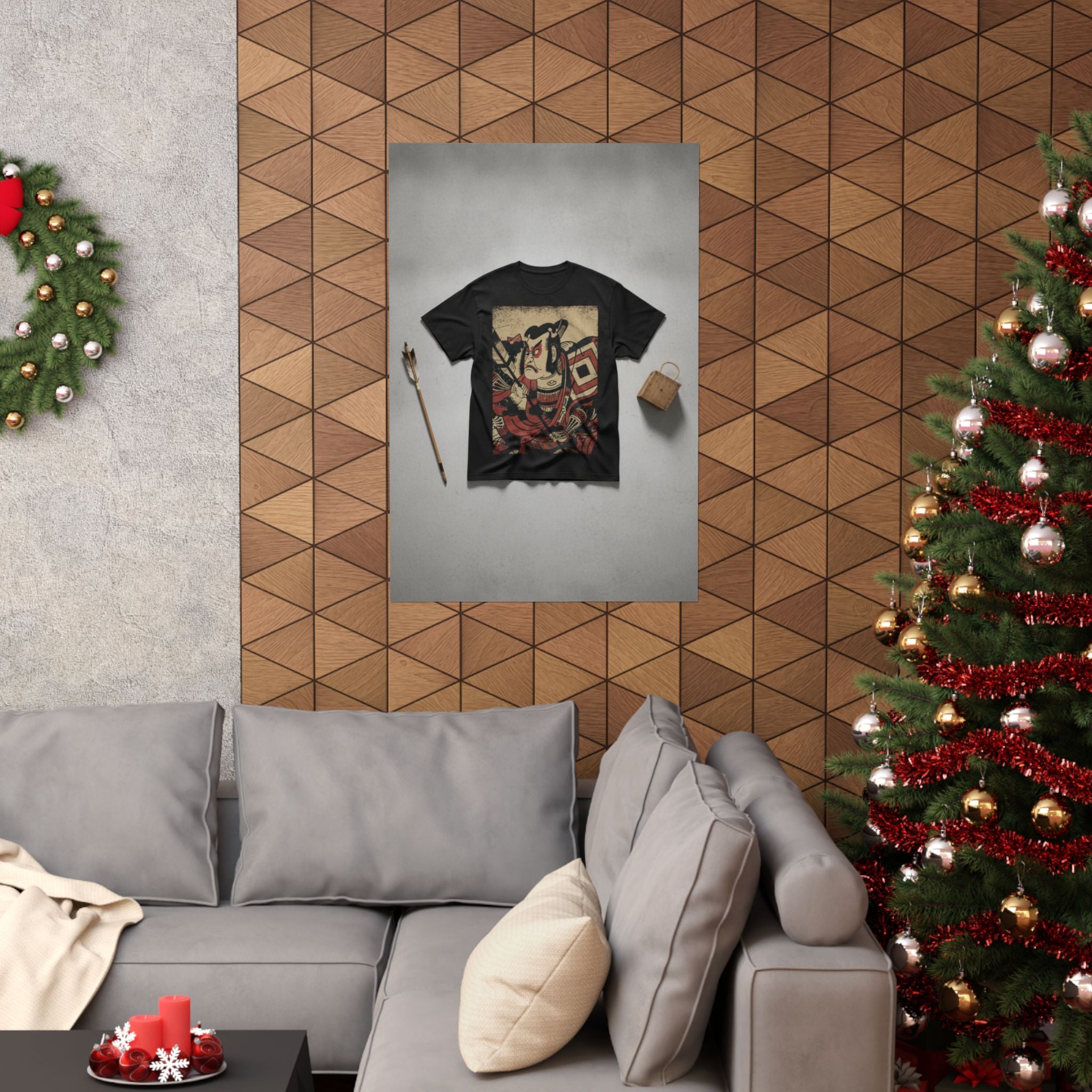 Product Marketing — An Actor Portrait (Wears A Danjuro Mon) — Matte Poster