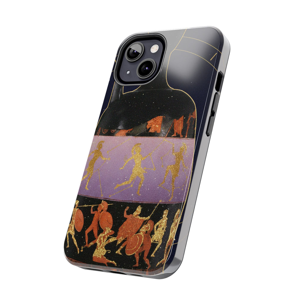 Ancient Greek Red-Figure Warriors Tough Phone Case