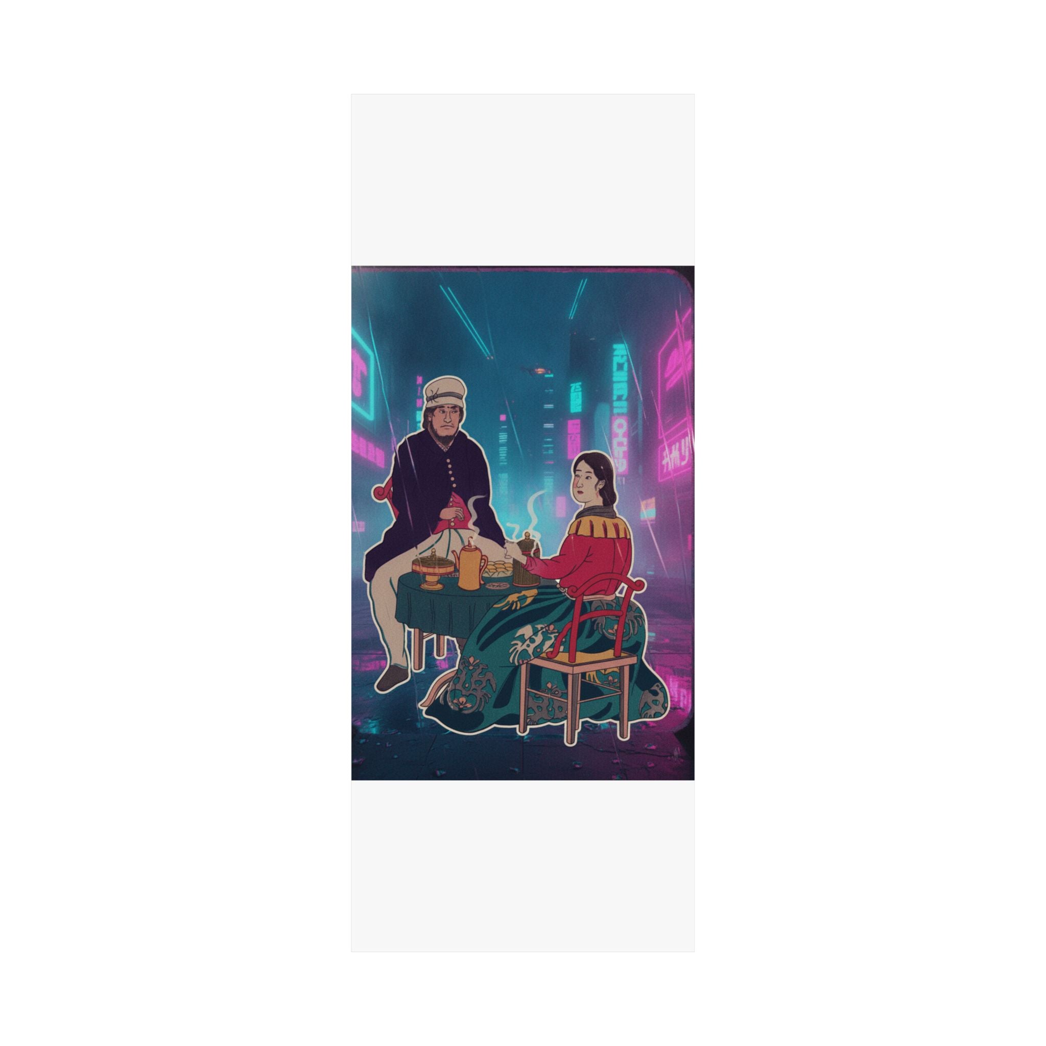 Neon Noir — Amerikajin — Matte Poster