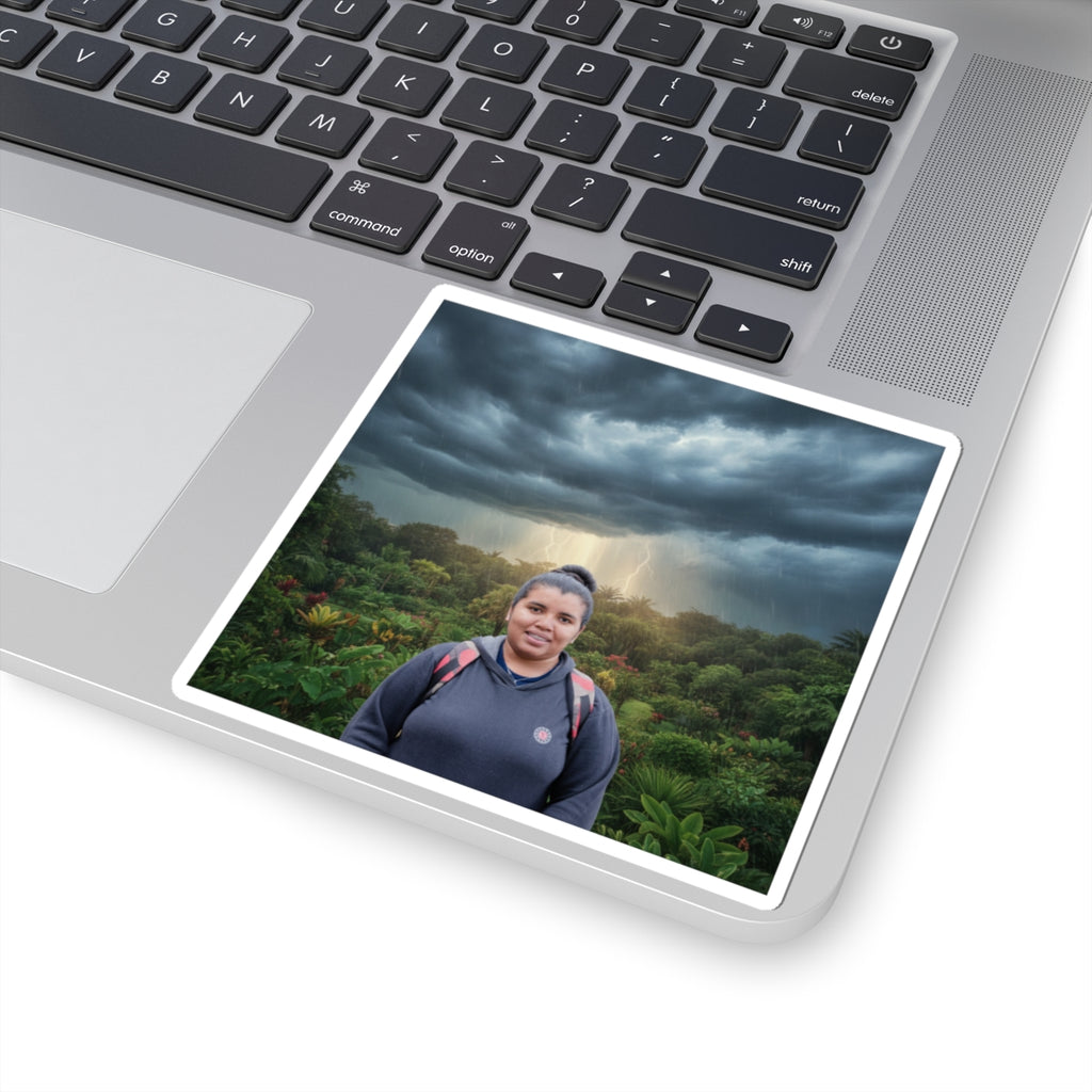 Dramatic Storm kiss-cut sticker — product view 19