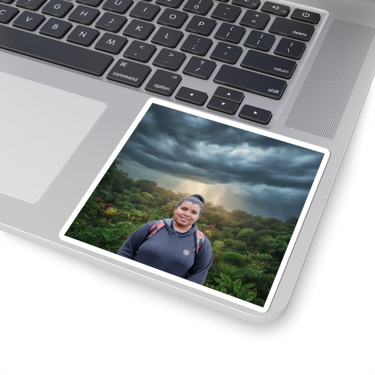 Dramatic Storm kiss-cut sticker — product view 19