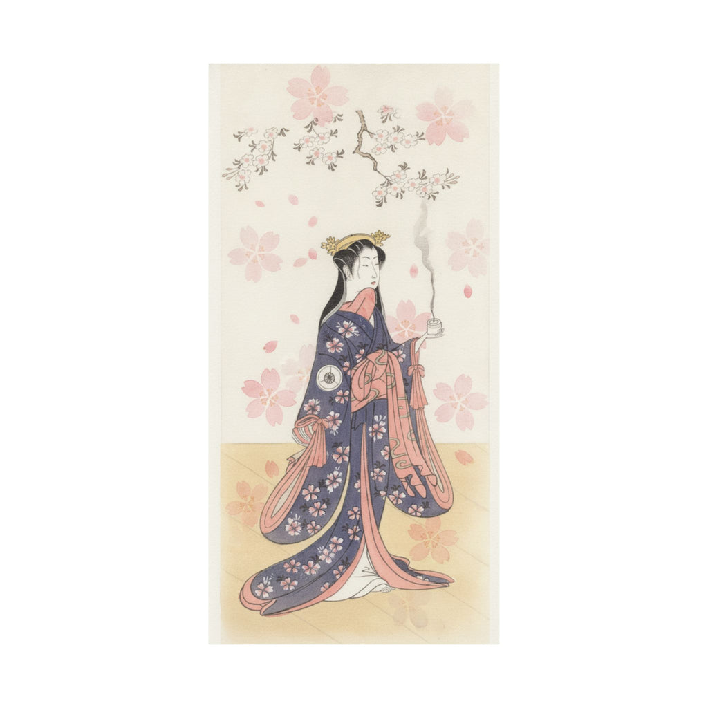 Watercolor — The Actor Iwai Hanshirō Iv As Sakura Hime, The Cherry Princess — Matte Poster