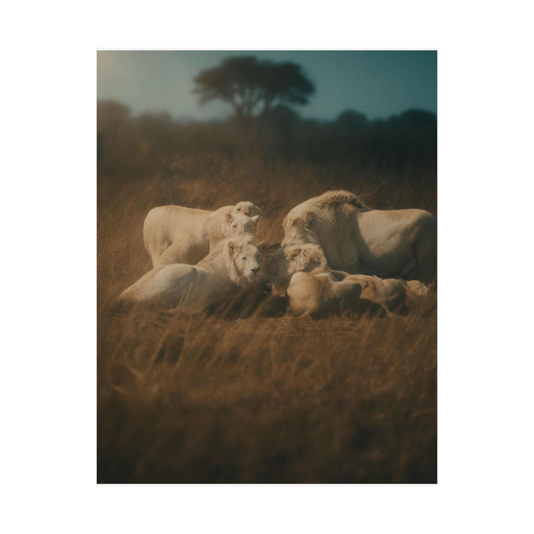 Cinematic — Lion — Matte Poster