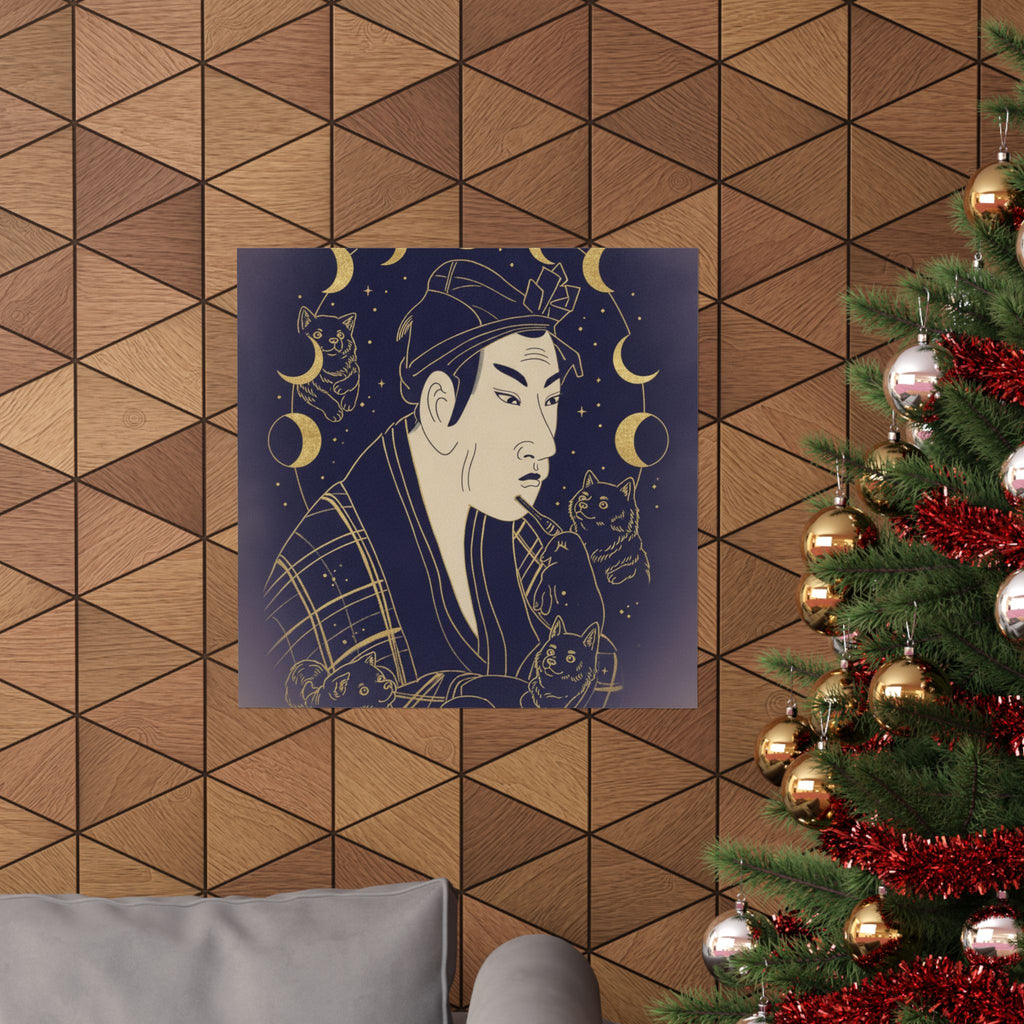Celestial — The Actor Matsumoto Koshiro As Banzuin Chobei — Matte Poster