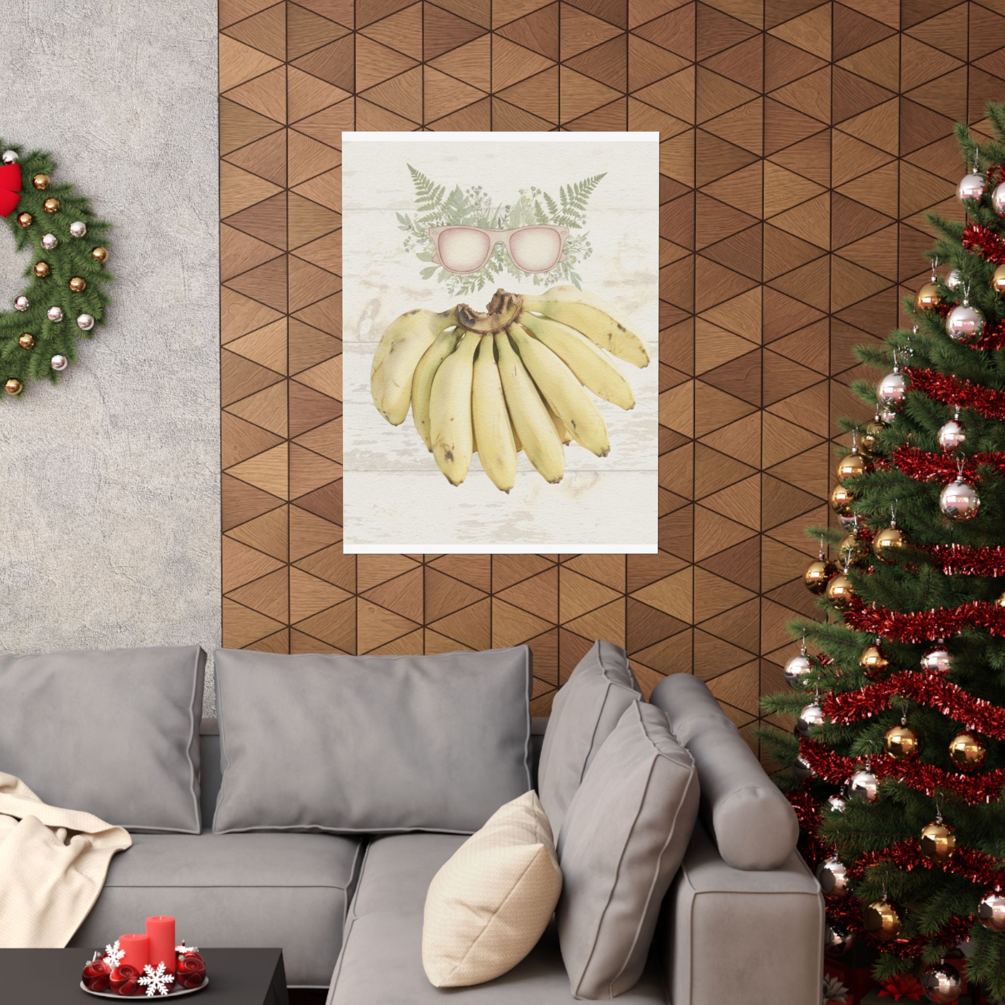 Botanical — Bananas — Matte Poster