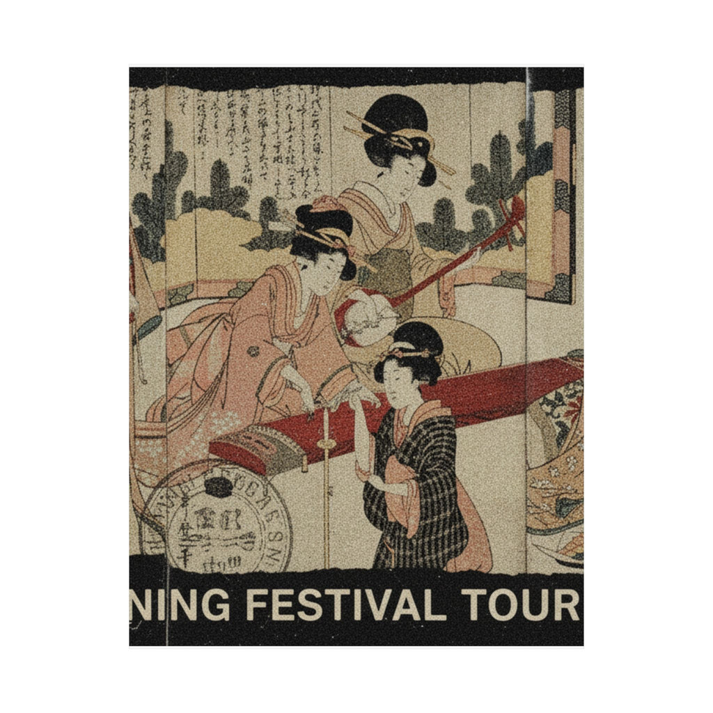 Vintage Bootleg — A Merry Evening Party — Matte Poster