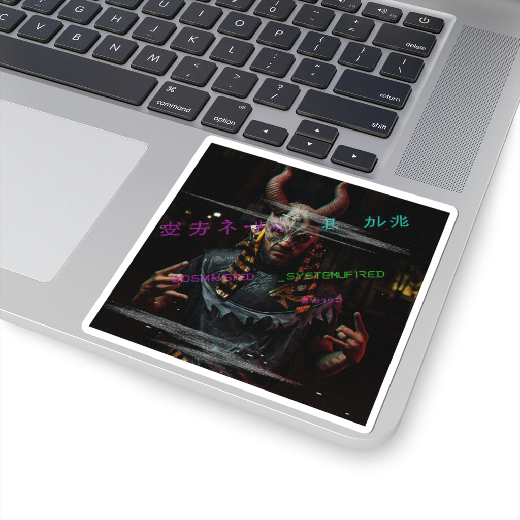 Glitch Culture kiss-cut sticker — product view 7