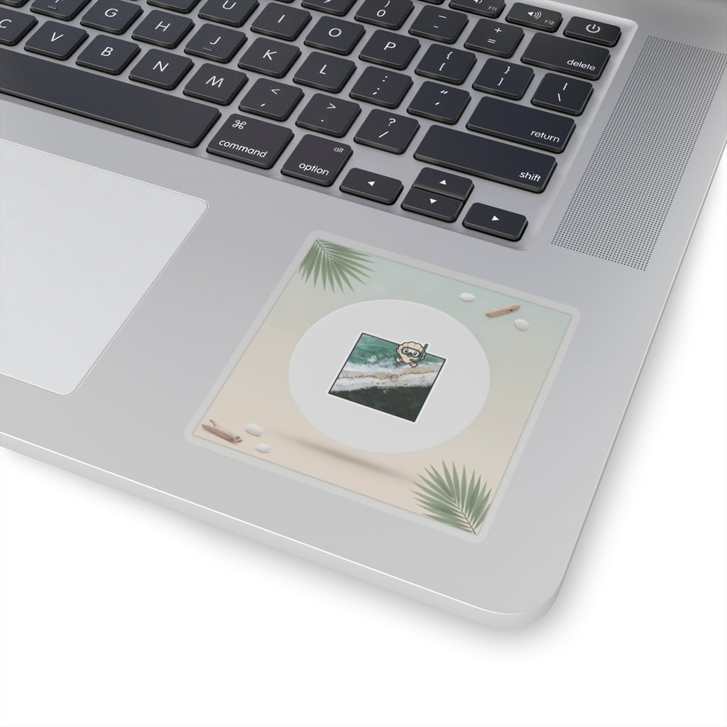 Product Marketing — Beach — Kiss-Cut Sticker