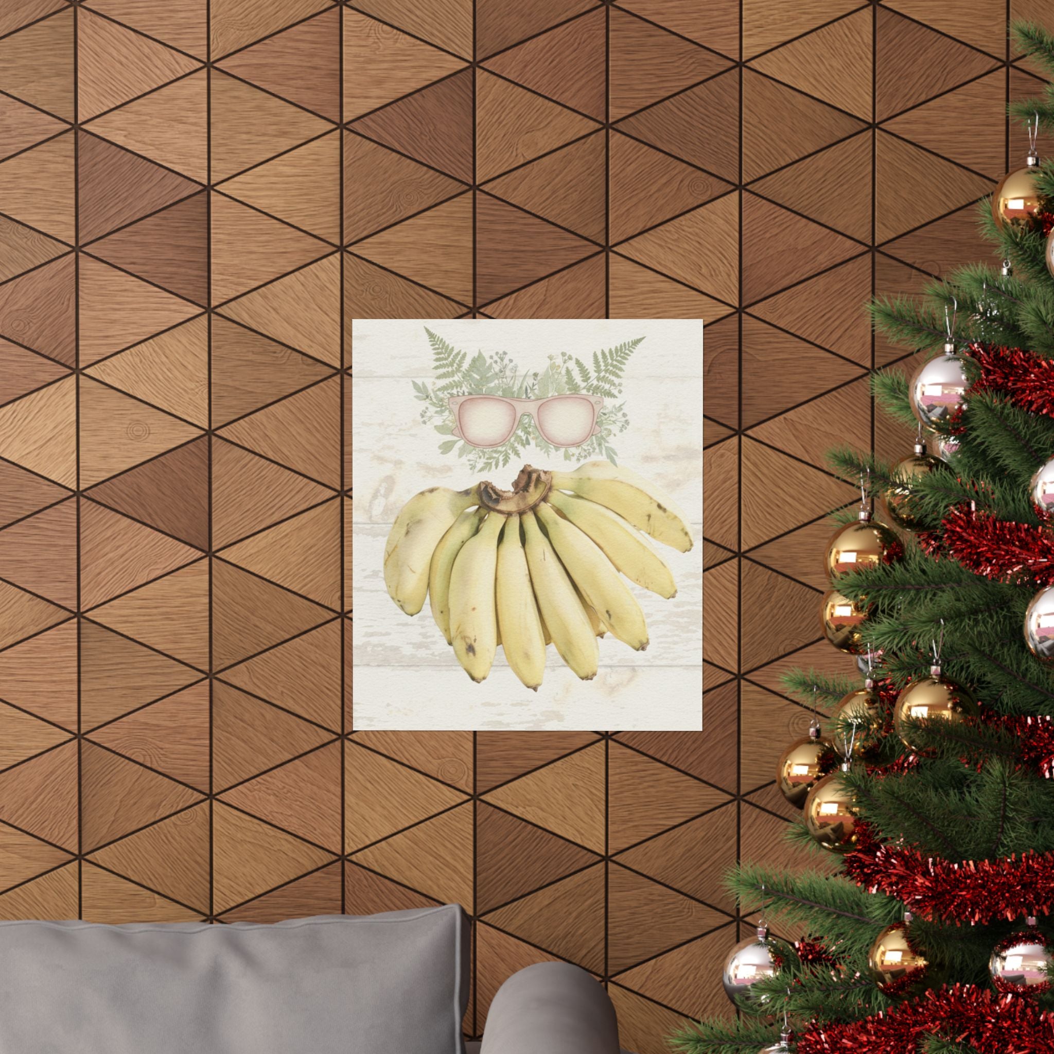 Botanical — Bananas — Matte Poster