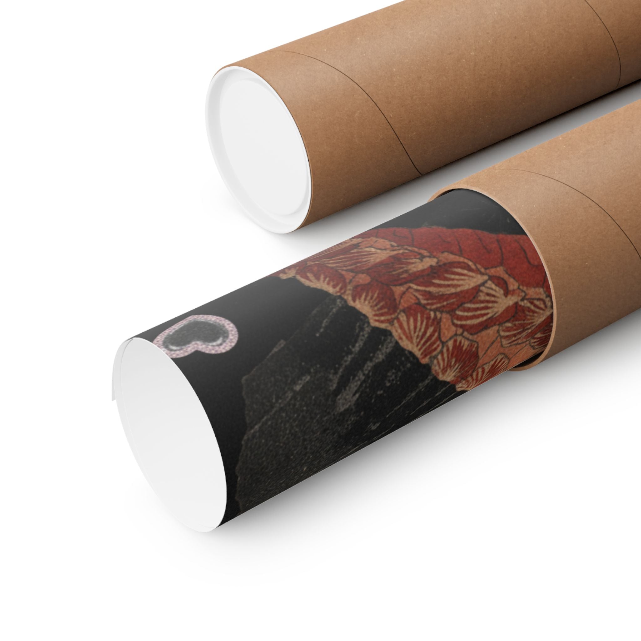 Dramatic Storm — Lobster On A Piece Of Charcoal — Matte Poster