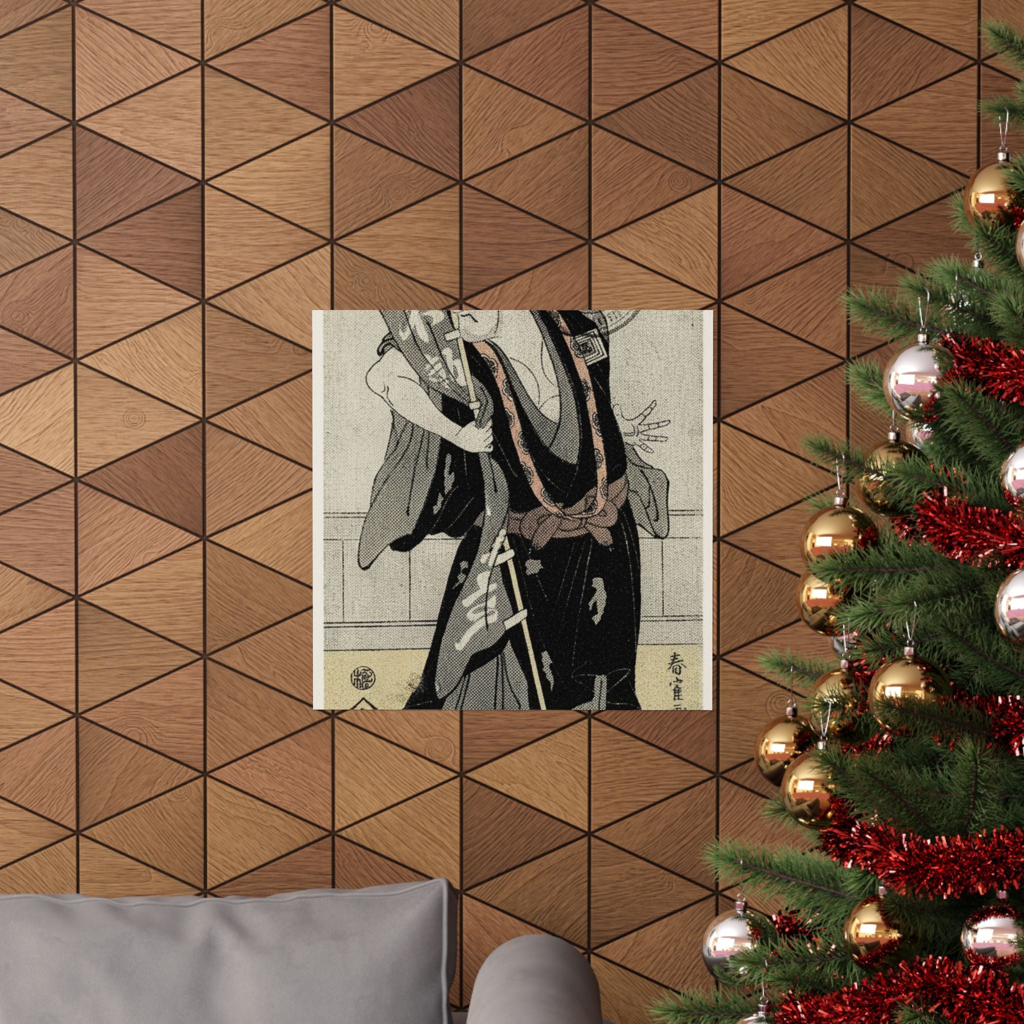 Vintage Bootleg — The 2Nd Ichikawa Komazo — Matte Poster