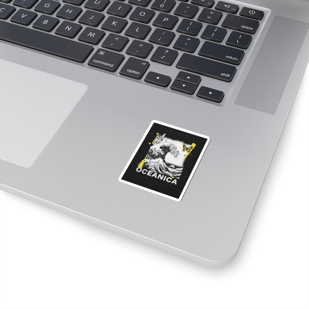 Streetwear Collage — Wave — Kiss-Cut Sticker